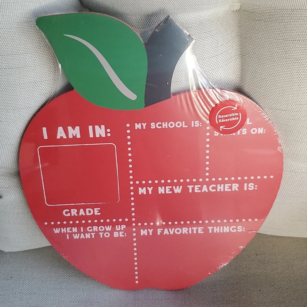 REVERSIBLE CHALK BOARD SIGN - Picture 1 of 6